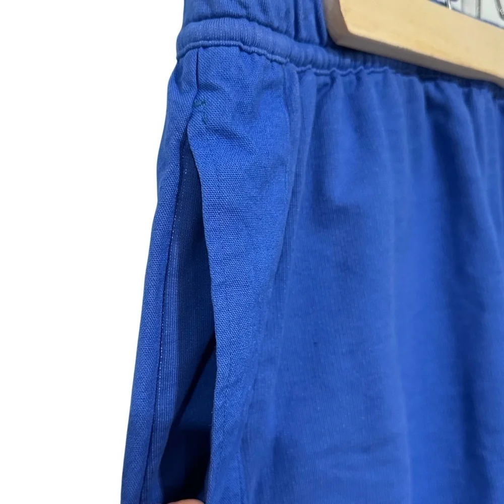 NEW NIKE Sportwear Essential French Terry Shorts Blue SZ  Large Athletic Wear